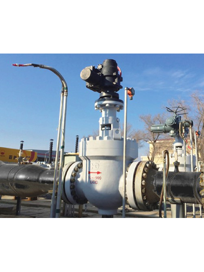 轨道球阀 Track ball valve